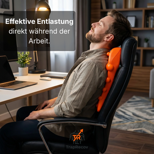 TrapRecov Ergonomische Akupressur- & Rückenstretchspange
